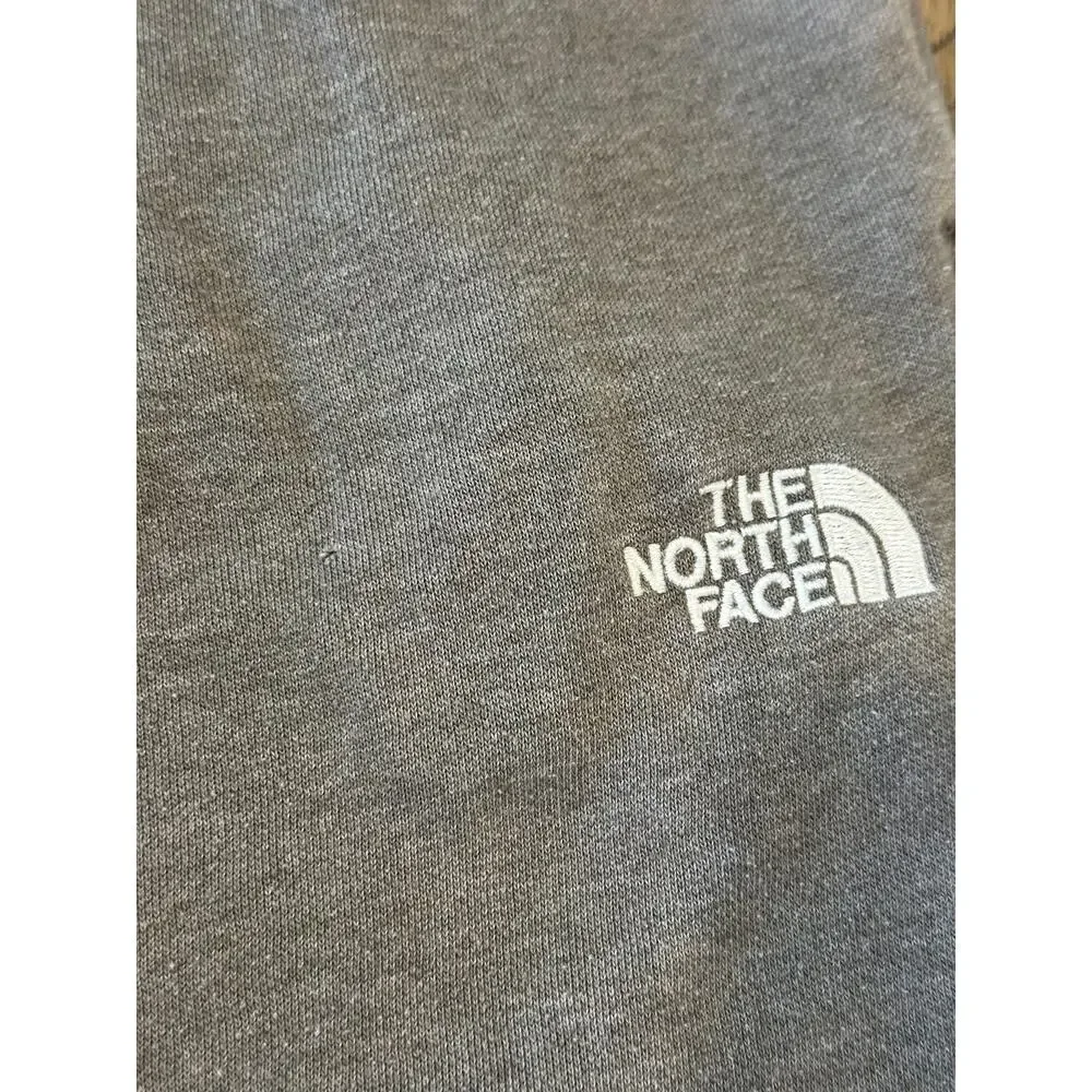 The North Face Men's Gray Sweatpants Joggers Elastic Waist Pockets Size Medium